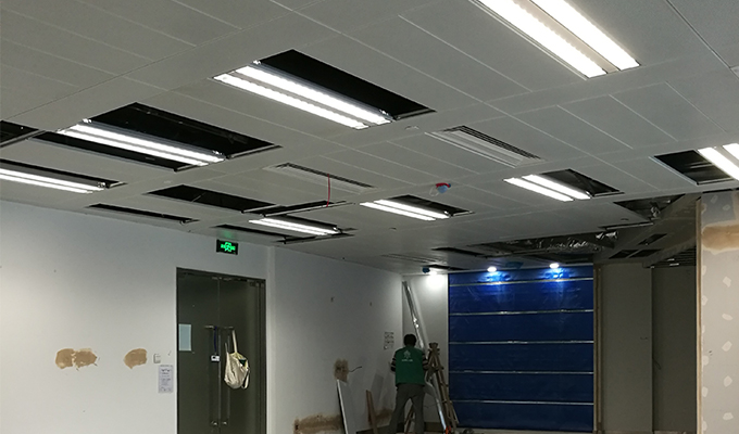 上海璞蔚辦公室裝修施工現(xiàn)場(chǎng)照片_齊建裝飾裝修工程項(xiàng)目